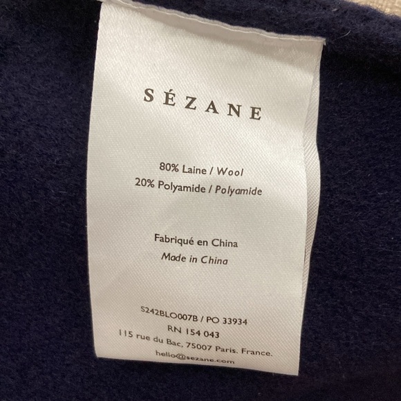 NWT Sezane Aaron Best 10 - Picture 5 of 7